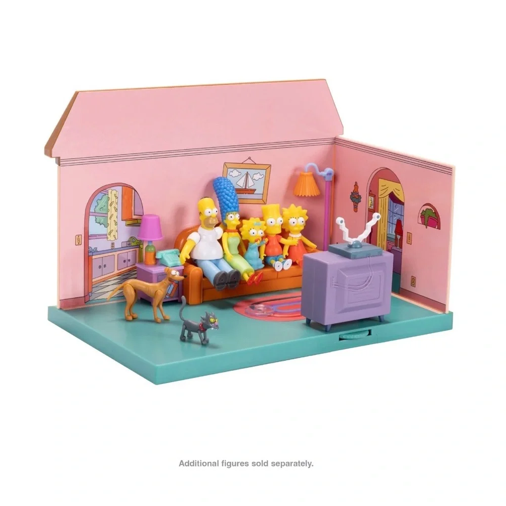 THE SIMPSONS Playhouse Diorama. NEW